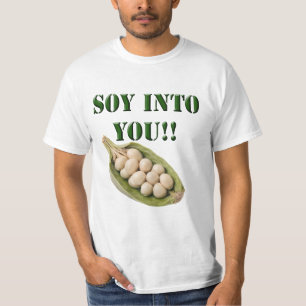 T-shirt Soy Into You : A Vegan Love Story,