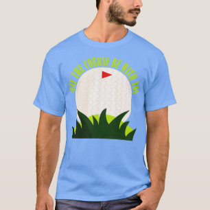 T-shirt Soyez avec vous Golf Golfeur Pun de golf