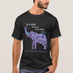 T-shirt Soyez comme Semicolon Sensibilisation à la prévent