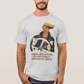 T-shirt Soyez conducteur - c'est un billet à la vie (Devant)