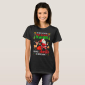T-shirt Soyez Contente De Votre Enseignant De 2E Année Pèr (Devant entier)
