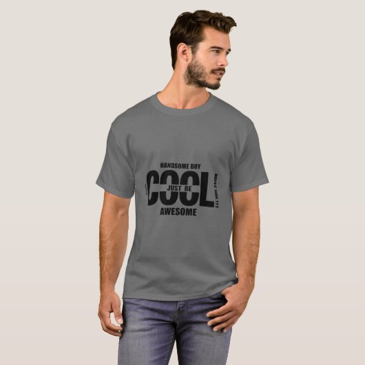 T-shirt Soyez Cool (Devant entier)