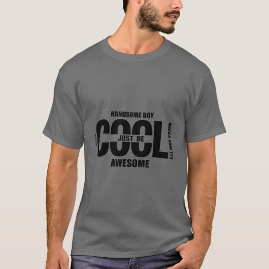 T-shirt Soyez Cool (Devant)