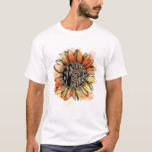T-shirt Soyez courageux, fort et sans peur (Devant)