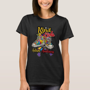 T-shirt Soyez Des Chaussures À Semelle Gentille Pour La Se