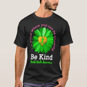 T-shirt Soyez en forme de ruban vert Tournesol Tournesol s