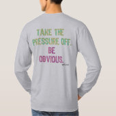 T-shirt Soyez évident (Dos)