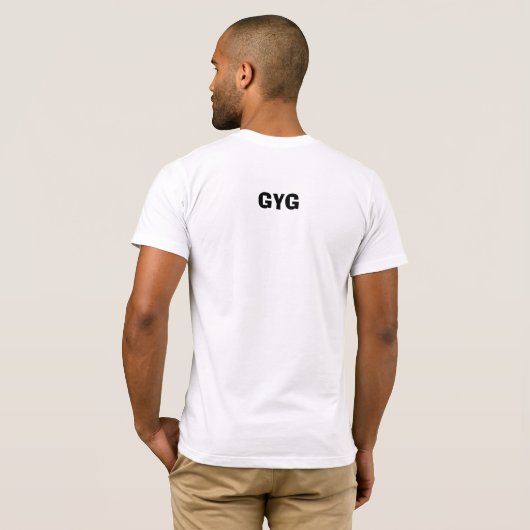 T-shirt "Soyez fidèle à vous-même, donnez-vous un pouce ve (Dos entier)