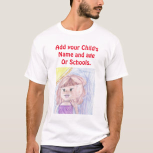 T-shirt Soyez fier de votre enfant ajouter des oeuvres à c