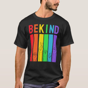 T-shirt Soyez Fierté Type Lgbtq Couleurs arc-en-ciel Parad