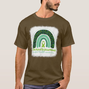 T-shirt Soyez Gentil À Votre Esprit Sensibilisation À La S