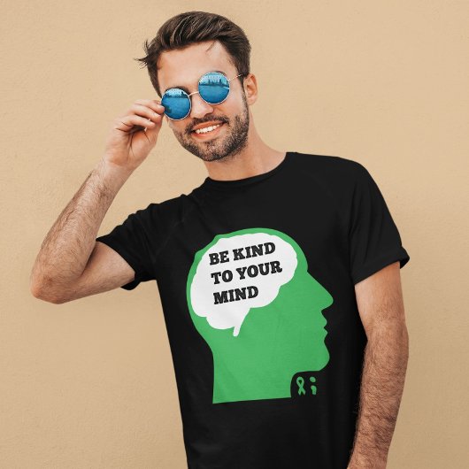 T-shirt Soyez Gentil À Votre Esprit Sensibilisation À La S