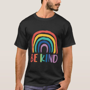 T-shirt Soyez gentil Arc-en-ciel Choisissez gentillesse