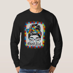 T-shirt Soyez Gentil Autisme Sensibilisation Cheveux En Dé