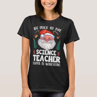 T-shirt Soyez Gentil Avec Le Professeur De Sciences Père N