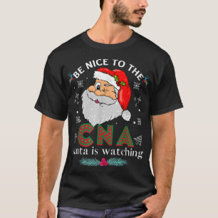 T-shirt Soyez Gentil Avec L'Infirmière De L'AIIC Père Noël