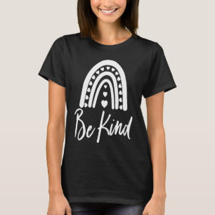 T-shirt Soyez gentil Choisissez Kindness Boho Anti-Bulling