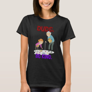 T-shirt Soyez gentil Choisissez un type d'anti-intimidatio