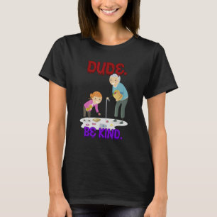 T-shirt Soyez gentil Choisissez un type d'anti-intimidatio