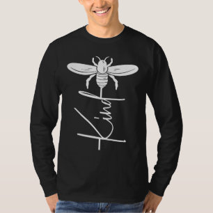 T-shirt Soyez gentil essaim d'abeilles au miel