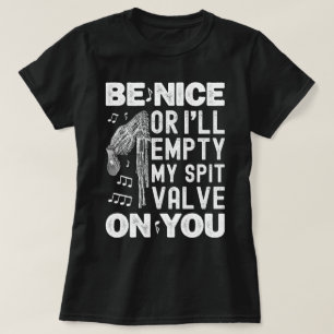 T-shirt Soyez gentil Je Vide Mon Vanne de Souche Highland