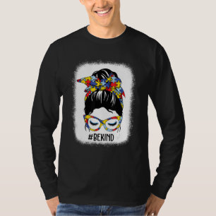 T-shirt Soyez gentil Mois Sensibilisation sur l'autisme Bl