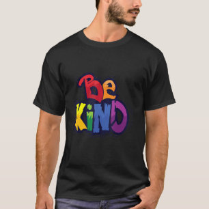 T-shirt Soyez gentil Rainbow Sunflower Hearts Lgbt Lesbian