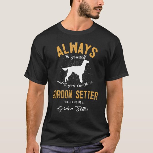 T-shirt Soyez Gordon Setter (Devant)