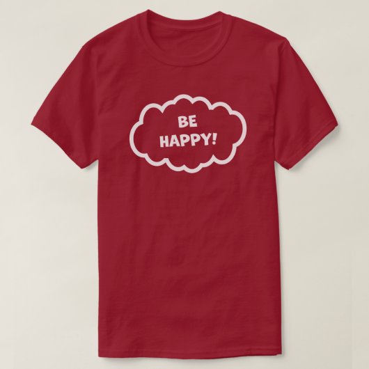 T-shirt Soyez Heureux ! (Design devant)