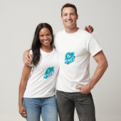 T-shirt soyez heureux texte (Unisexe)