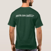T-shirt Soyez juste chanceux ! (Dos)
