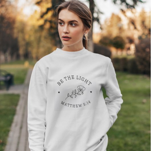 T-shirt Soyez la Lumière | Matthieu 5:14 Verse de la Bible