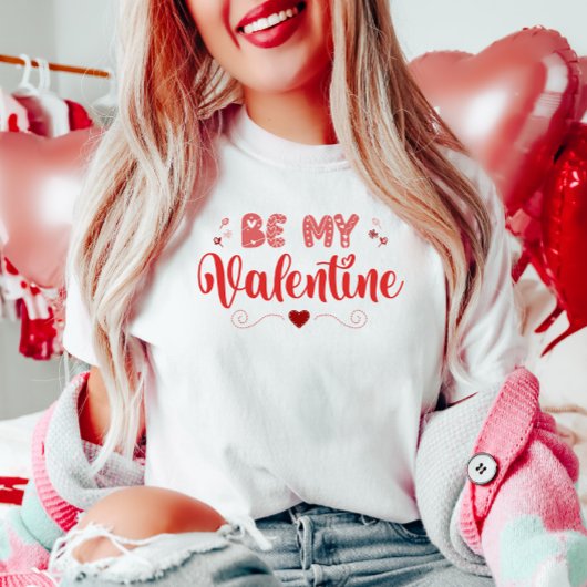 T-shirt Soyez la mienne Valentine