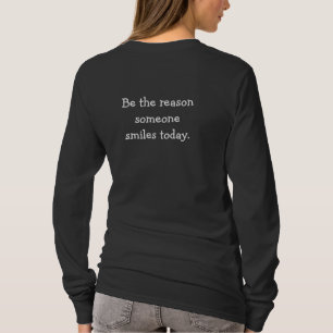 T-shirt Soyez la raison pour les femmes Hanes Nano Long Sl