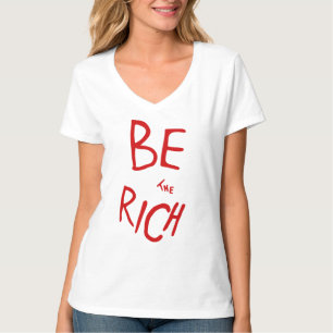 T-shirt SOYEZ L'AOC Riche robe Message politique
