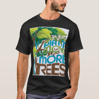 T-shirt Soyez le changement avec ce tee "Plante Plus d'arb