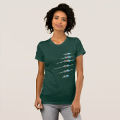 T-shirt Soyez le résistant le plus subtil en cela (Devant entier)