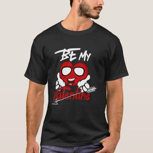 T-shirt Soyez Ma Saint-Valentin Romantique Affection Saint (Devant)