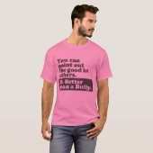 T-shirt Soyez meilleur qu'un despote - précisez le bon (Devant entier)