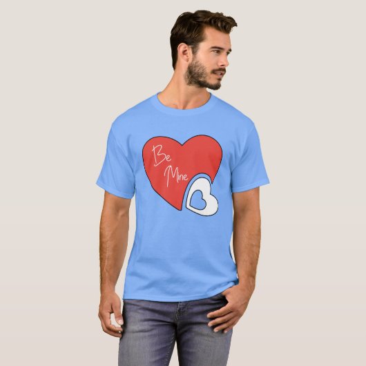 T-shirt Soyez mes cadeaux de la Saint-Valentin (Devant entier)