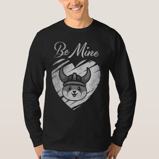 T-shirt Soyez Mine Floki Inu Coin Valentine Crypto Token M (Devant)