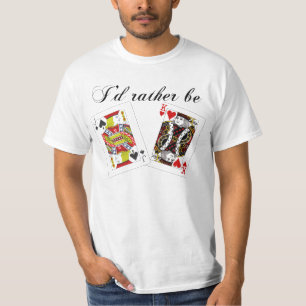 T-SHIRT SOYEZ PLUTÔT TISONNIER DE PRISE DE ROI JACKING OF