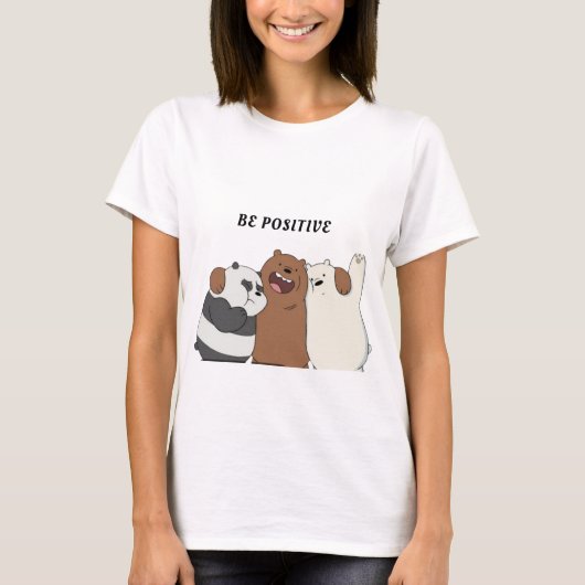 T-SHIRT SOYEZ POSITIF (Devant)