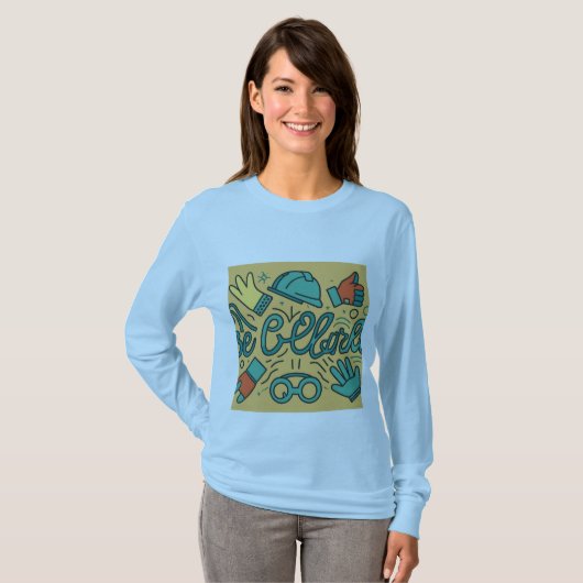 T-shirt Soyez prudent (Devant entier)