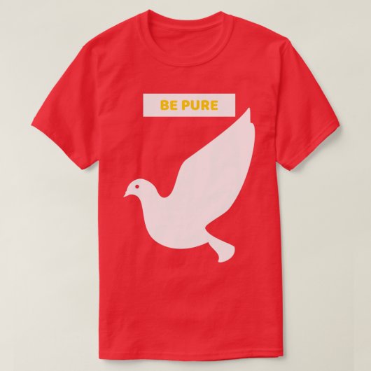 T-shirt Soyez pur 2 (Design devant)