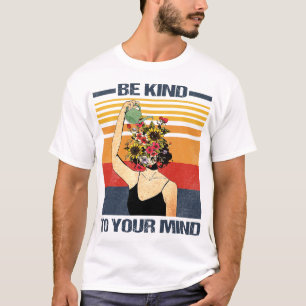T-shirt Soyez Signe De Votre Esprit Pour La Sensibilisatio