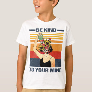 T-shirt Soyez Signe De Votre Esprit Pour La Sensibilisatio