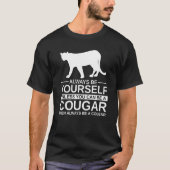 T-shirt Soyez Toujours Cougar Pour Hommes Femmes Puma Anim (Devant)