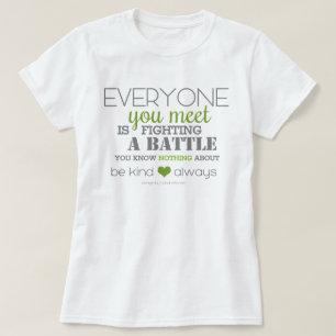 T-shirt Soyez toujours gentil (vert)