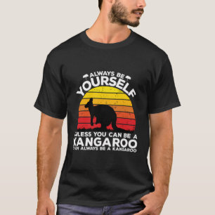 T-shirt Soyez Toujours Kangaroo Dire Australie Kanga